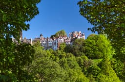 View to Ramsay Gardens