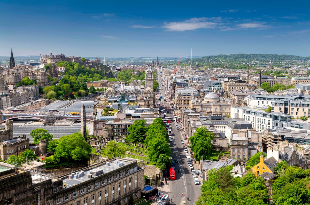 View from Nelson Monument