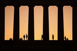 National Monument Silhouette