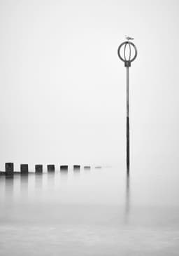 Misty Portobello Breakwater