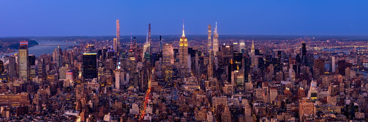 Manhattan City Lights — One World Tower, New York City